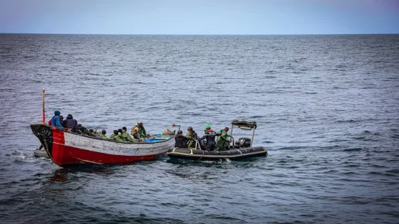 المغرب ينقذ 201 مهاجر غير نظامي قبالة سواحل الداخلة
