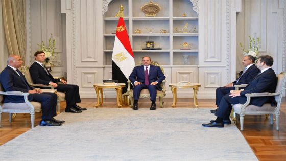 السيسي يبحث مع كوشنر تطورات الشرق الأوسط ومستجدات القضية الفلسطينية