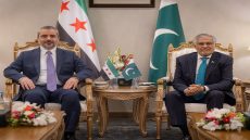 وزيرا خارجية سوريا وباكستان يبحثان تعزيز العلاقات ودعم استقرار المنطقة