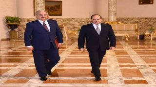 السيسي يستقبل حفتر بالقاهرة ويؤكد موقف مصر الثابت من وحدة ليبيا وانتخاباتها