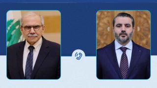 الشيباني يبحث مع رئيس الوزراء اللبناني تعزيز التعاون والتنسيق بين سوريا ولبنان